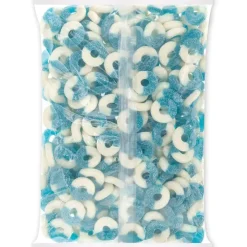Online Albanese Confectionery Gummi Blue Raspberry Rings 4.5 lb. Bag