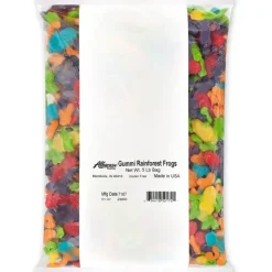 Discount Albanese Confectionery Gummi Rainforest Frogs 5 lb. Bag
