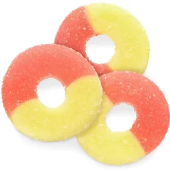 Sale Albanese Confectionery Gummi Strawberry Banana Rings 4.5 lb. Bag