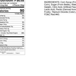 New Albanese Confectionery Gummi Watermelon Rings 4.5 lb. Bag