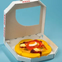 New Raindrops Gummy Pizza Small 3 oz.