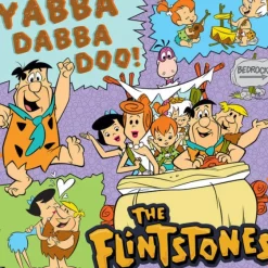 Hot MasterPieces Hanna-Barbera - Flintstones - 500 Piece Cube Puzzle