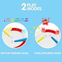Outlet Hape Learn To Play Drum | Toy Percussion Instrument
