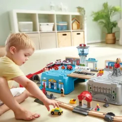 Clearance Hape Super Cityscape Transport Bucket Set