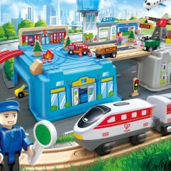 Clearance Hape Super Cityscape Transport Bucket Set