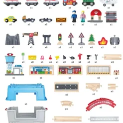 Clearance Hape Super Cityscape Transport Bucket Set