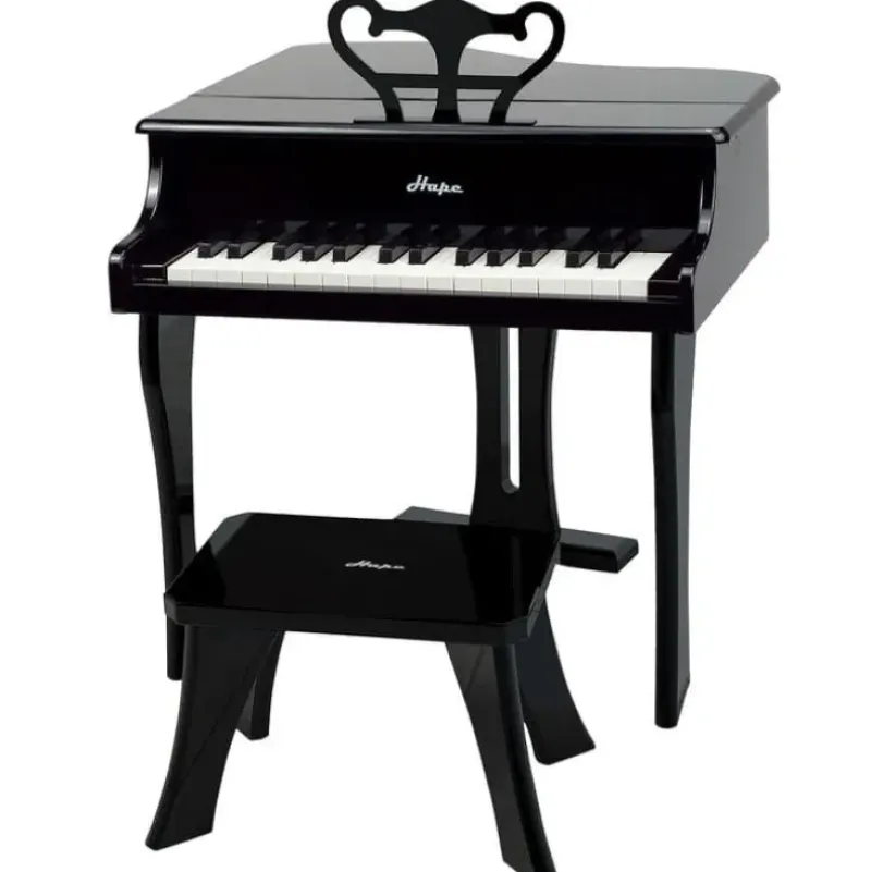 Online Hape Happy Grand Piano - Black