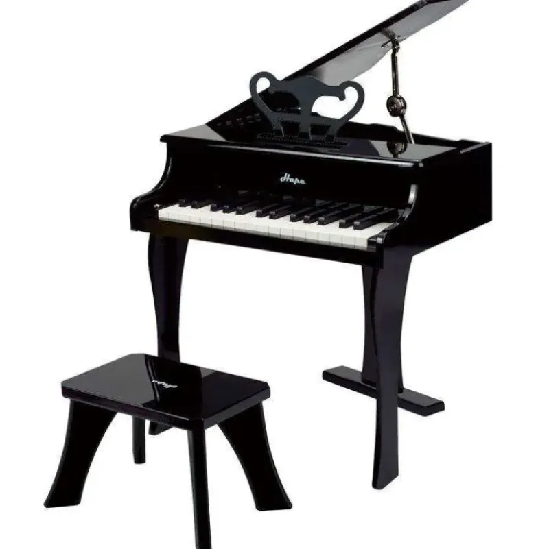 Online Hape Happy Grand Piano - Black
