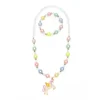 Clearance Creative Education Happy-Go-Unicorn Necklace & Bracelet Set