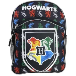 Outlet United Party Harry Potter 16" Black Backpack w/ Front Pocket