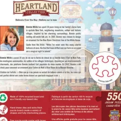 Best MasterPieces Heartland Collection - Balloons Over the Bay - 550 Piece Puzzle
