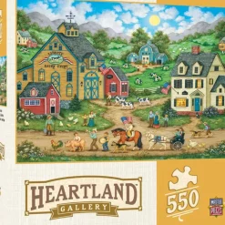 Hot MasterPieces Heartland Collection - Liberty Farm Parade - 550 Piece Puzzle