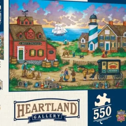 New MasterPieces Heartland Collection - The Days End - 550 Piece Puzzle
