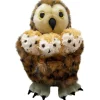Outlet The Puppet Company Hide-Away Puppets - Mother Owl With 3 Babies