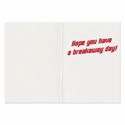 New Peaceable Kingdom Hockey Foil Birthday Cards