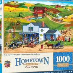 Hot MasterPieces Hometown Gallery - McGiveny's Country Store - 1000 Piece Puzzle