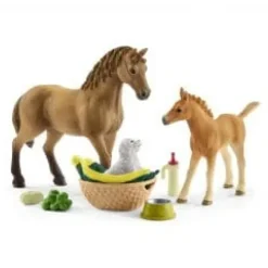 Discount Schleich Horse Club Sarah's Baby Animal Care