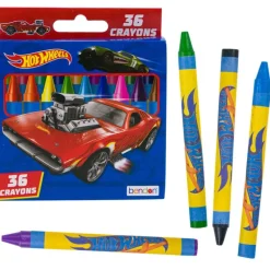 Outlet 4 Seasons Hot Wheels 36 Count Crayons
