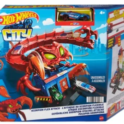 Sale Mattel Hot Wheels City Nemesis - Scorpion Flex Attack