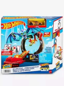 Mattel Hot Wheels Let's Race Netflix - Bat Loop Attack