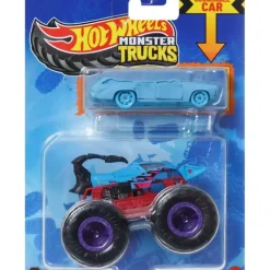 Mattel HOT WHEELS Monster Truck plus Car - Scorpedo
