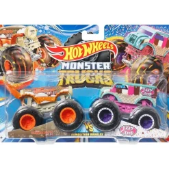Best Mattel Hot Wheels Monster Trucks Demolition Doubles - 2 Pack - Assorted Styles