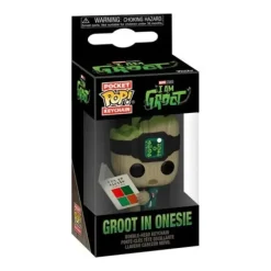 Hot Funko I Am Groot - Groot in Onesie Pocket Pop! Key Chain