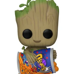 Hot Funko I Am Groot - Groot with Cheese Puffs Pop! Vinyl Figure