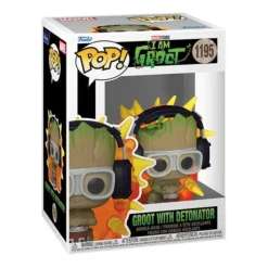 Discount Funko I Am Groot - Groot with Detonator Pop! Vinyl Figure