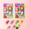 Best Idako Ice Cream Treats Series Mini Erasers Card