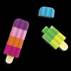 Sale Ooly Icy Pops Fruit Scented Puzzle Erasers Set of 4