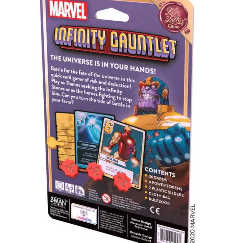 Asmodee Infinity Gauntlet A Love Letter Game