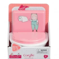 Clearance Corolle Interactive Toilet for 12"/14" Baby Doll