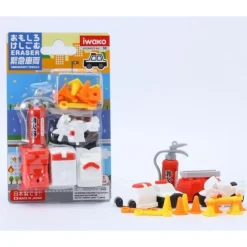 Sale BC Mini Iwako Emergency Vehicle Eraser Card