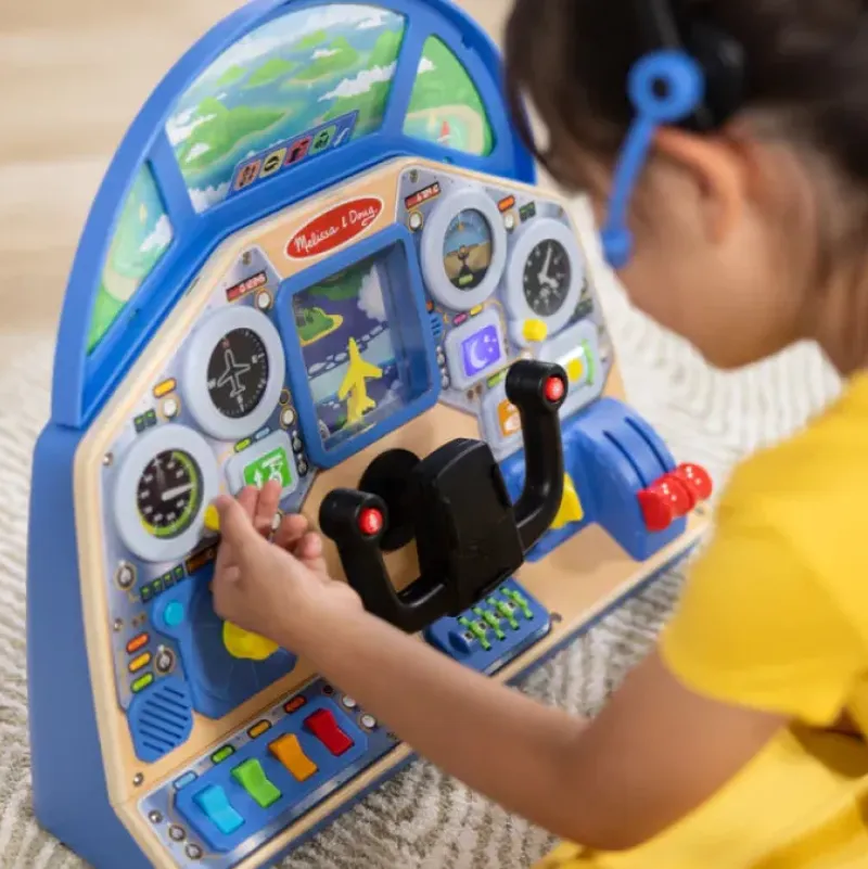 Sale Melissa u0026 Doug Jet Pilot Interactive Dashboard