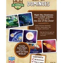 Online MasterPieces Jr Ranger - Night Sky Dominoes
