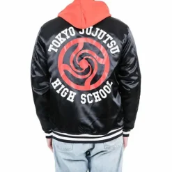 Online Bio World Jujutsu Kaisen Satin Hooded Pre-pack Bomber Jacket