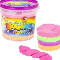 Online The Toy Network Jumbo Rainbow Bouncing Putty Bucket