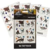 Outlet 4 Seasons Jurassic Park 96 Piece 4 Sheet Tattoo Set