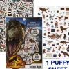 Discount United Party Jurassic World Sticker Book with Puffy Stickers 4 Sheet