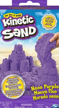 Clearance Spin Master Kinetic Sand 8 oz Neon Sand Box Assortment