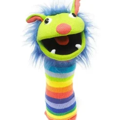 Discount The Puppet Company Knitted Puppets - Rainbow