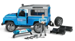 New Bruder Land Rover Police Vehicle with Policeman