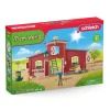 New Schleich Large Barn with Animals and Accessories