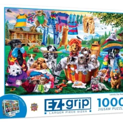 MasterPieces Laundry Day Rascals - 1000 Piece EZGrip Puzzle