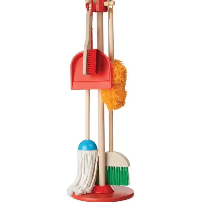 Clearance Melissa u0026 Doug Let's Play House! Dust, Sweep & Mop Play Set