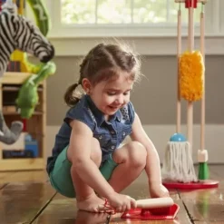Clearance Melissa u0026 Doug Let's Play House! Dust, Sweep & Mop Play Set