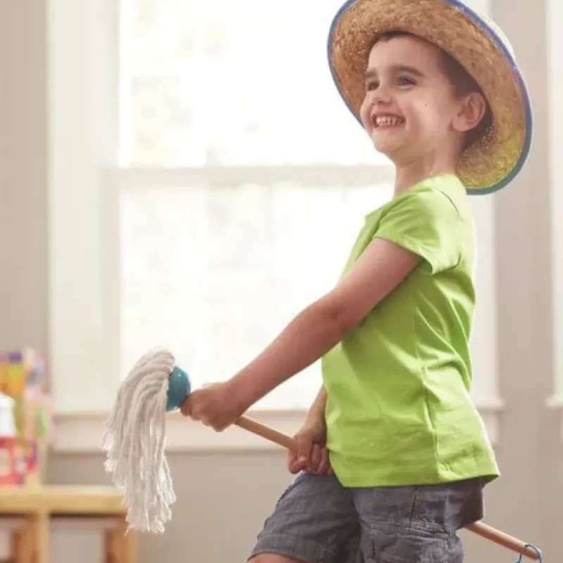 Clearance Melissa u0026 Doug Let's Play House! Dust, Sweep & Mop Play Set