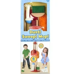 Clearance Melissa u0026 Doug Let's Play House! Dust, Sweep & Mop Play Set