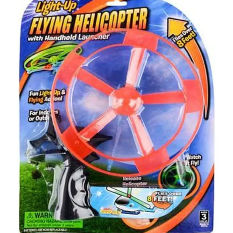 Outlet The Toy Network Light Up Rip Cord Helicopter